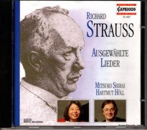 CD: ҡϥȥࡼȡإ - r.strauss; ausgewahlte lieder - 10497