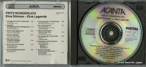 CD: フリッツ・ヴンダーリッ