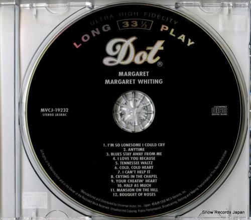 CD: マーガレット・ホワイテ