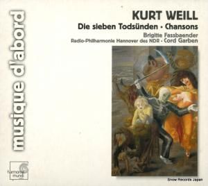 CD: ɡ٥ - weill; die sieben todsunden - HMA1951420