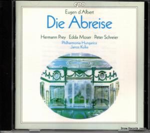 CD: 䡼Υ塦륫 - eugen d'albert; die abreise - 999558-2