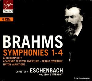 CD: ���ꥹ�ȥա����å�����Хå� - brahms; symphonies 1-4 - 724356208124