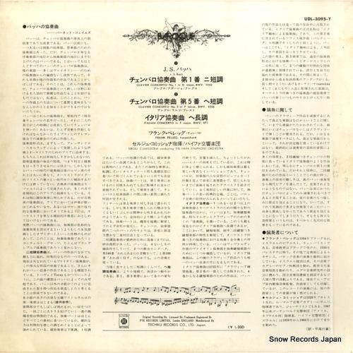 フランク・ペレッグ - バッハ