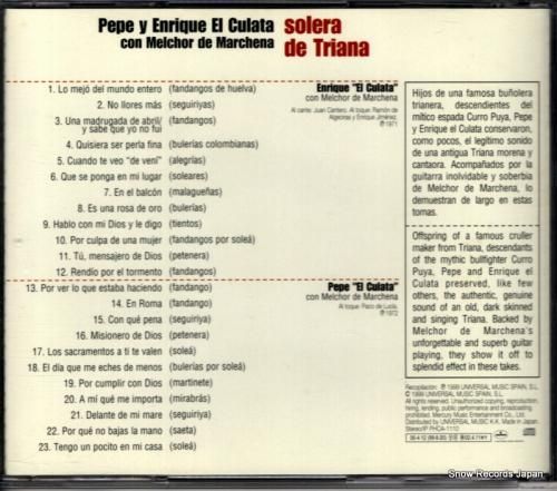 CD: エンリケ・エル・クラー