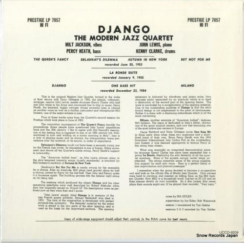 CD: モダン・ジャズ・カルテ