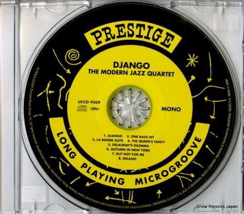 CD: モダン・ジャズ・カルテ