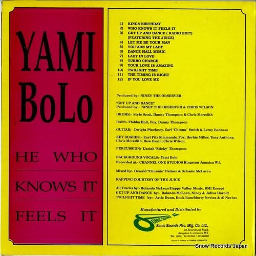 ヤミ・ボロ - he who