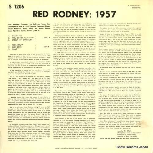 レッド・ロドニー - 1957