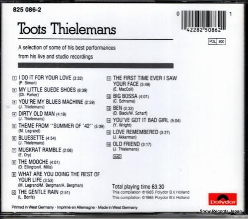 CD: トゥーツ・シールマンス