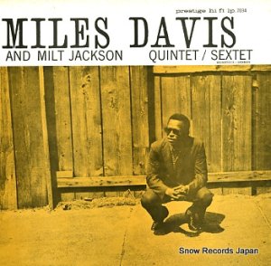 マイルス・デイビス＆ミルト・ジャクソン miles davis and milt jackson SMJ-6530(M)