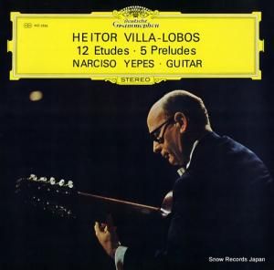 ナルシソ・イエペス ヴィラ=ロボス:12の練習曲・5つの前奏曲 MG2356