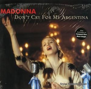 マドンナ don't cry for me argentina 943809-0