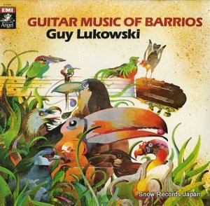 GUY LUKOWSKI guitar music of barrios S-37844