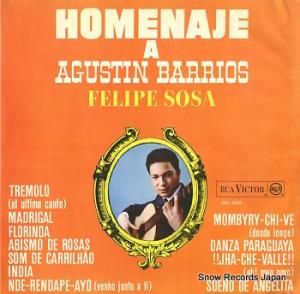 FELIPE SOSA homenagem a agustin barrios BBL-1356