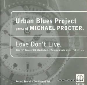 URBAN BLUES PROJECT love don't live 581793-1