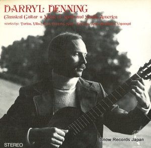 DARRYL DENNING  music of spain and south america LP2001