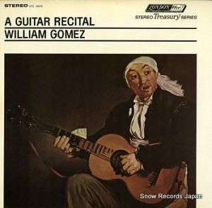 WILLIAM GOMEZ a guitar recital STS15072