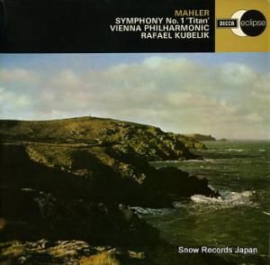 RAFAEL KUBELIK mahler; symphony no.1 'titan' ECS503