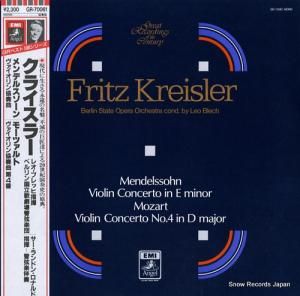 フリッツ・クライスラー メンデルスゾーン:ヴァイオリン協奏曲 ホ短調 作品64 GR-70061