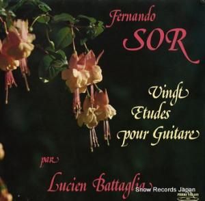 LUCIENBATTAGLIA sor, dernando; vingt etudes pour guitare PV.9812