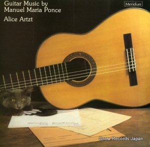 ALICE ARTZT guitar music by manuel maria ponce E77041