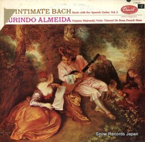 ɡᥤ intimate bach, the: duets with the spanish guitar, vol.2 P8582