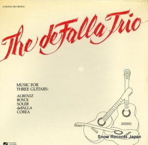 THE DE FALLA TRIO music for three guitars CC-2011