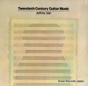 JEFFREY VAN twentieth century guitar music CV5011