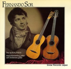 ޥꥢ & 쥤աꥹƥ󥻥 fernando sor; duo op.38,41,54 & 63 PAULA14