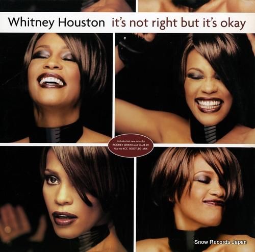 ホイットニー・ヒューストン it's not right but it's okay 07822