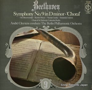 ɥ졦奤 beethoven;  symphony no.9 in d minor choral CFP40019