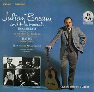 ジュリアン・ブリーム boccherini; guitar quintet introduction LSC-3027
