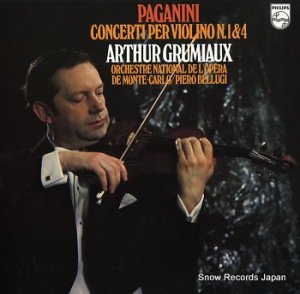 ƥ塼롦ߥ paganini; concerti per violino n.1&4 6500411