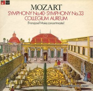 쥮ࡦ쥦 mozart; symphony no.40, 33 BAC3086