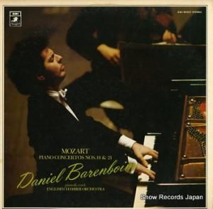 ダニエル・バレンボイム モーツァルト:ピアノ協奏曲第21番・第19番 EAC-85007