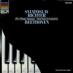 ȥաҥƥ beethoven; five piano sonatas  412379-1