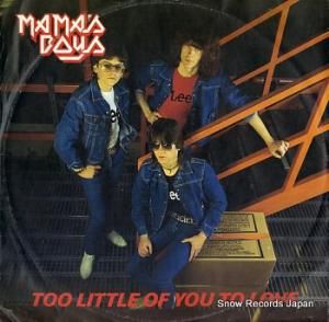 ママズ・ボーイズ too little of you to love 12SP6