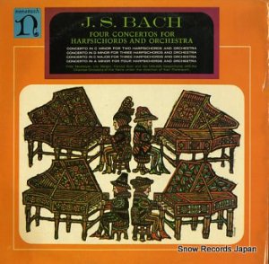 롦ꥹƥХ bach; four concertos for harpsichords H-1019