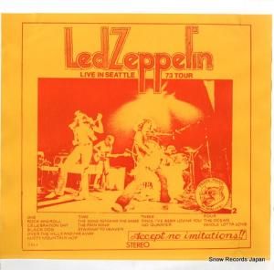 レッド・ツェッペリン live in seattle 73 tour 2964