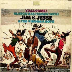 ジム&ジェシー y'all come! bluegrass humor with jim & jesse & the virginia boys BN26144