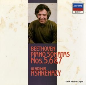 ASHKENAZY, VLADIMIR beethoven  piano sonata nos 5,6&7 L25C3111