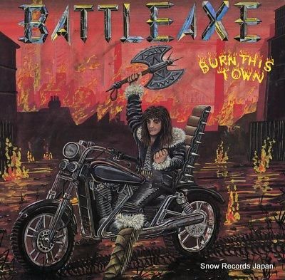 バトル・アックス burn this town MFN8 | レコード買取