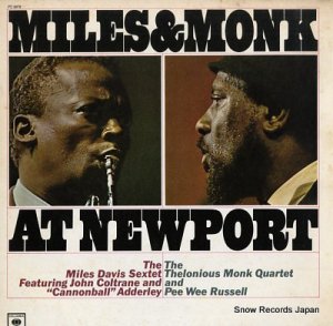 ޥ륹ǥ˥ miles and monk at newport PC8978