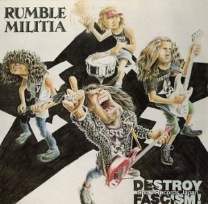 RUMBLE MILITIA destroy fascism 60-9710-1