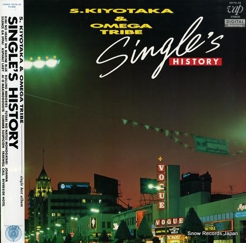 杉山清貴＆オメガトライブ single's history 30176-28