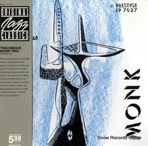 ˥ thelonious monk trio OJC-010