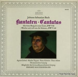 ルドルフ・マウエルスベルガー bach; cantatas 198407