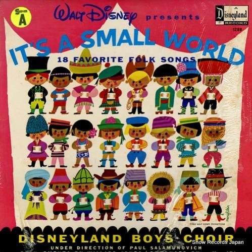 ディズニーランド少年合唱団 It S A Small World Disneyland12 スノーレコード買取センター