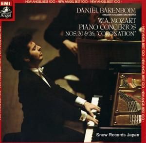 ダニエル・バレンボイム モーツァルト:ピアノ協奏曲第26番「戴冠式」&20番 EAC-81053