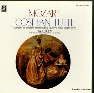 カール・ベーム モーツァルト:歌劇「コジ・ファン・トゥッテ」全曲 EAC-77232